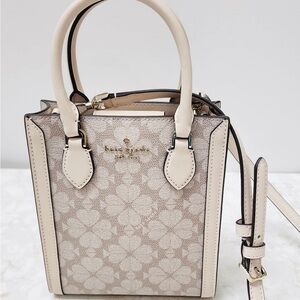 Kate Spade Cream Floral Satchel